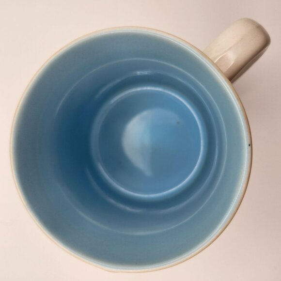 Vintage 80s Sanyei Hawaii Coffee Mug Wahini Outrigger Canoe Dolphin Palm Trees - Picture 8 of 8